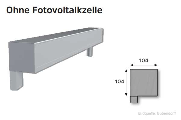 IDZIP MARKISE OHNE FOTOVOLTAIK: IDzip Solar Senkrechtmarkise mit Laufschienen Abb.: idzip-markise-ohne-fotovoltaik.jpg