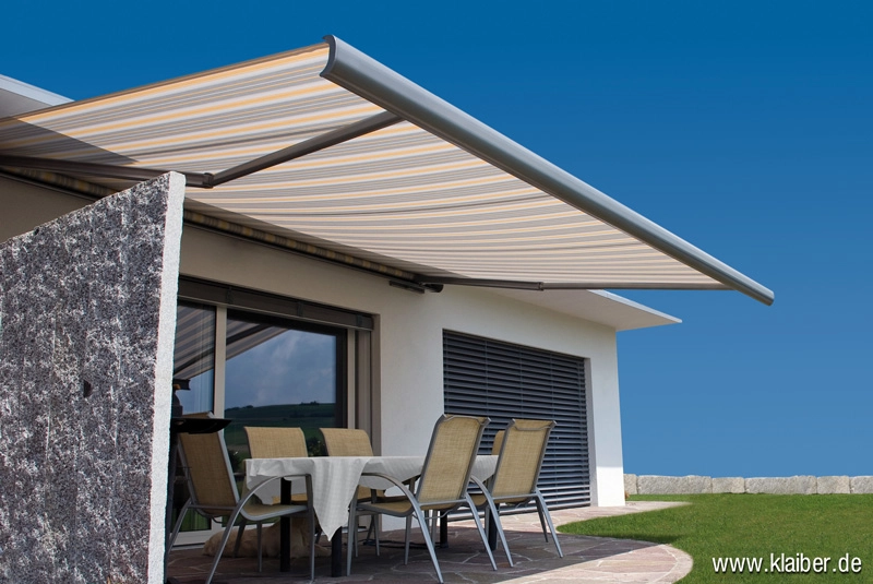 KLAIBER RESOBOX MARKISE: RESOBOX BX8000 Kassettenmarkise bis Breite 18m Abb.: klaiber-resobox-markise.jpg