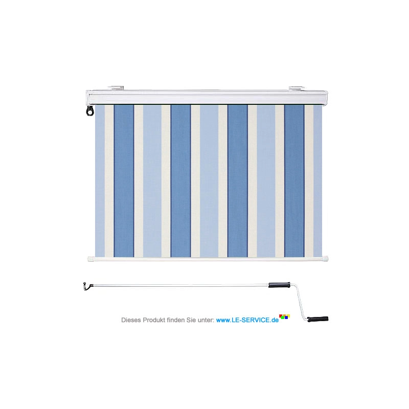 SENKRECHTMARKISE 8613 HARDELOT: Senkrechtmarkise Vertikalmarkise senkrechter Sichtschutz Abb.: senkrechtmarkise-8613-hardelot.jpg