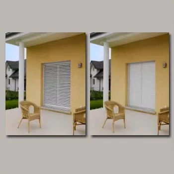 Abbildung 1 für Activ Home® jalousierbarer Rollladen Sonnenschutz + Belüftung