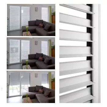 Abbildung 5 für Activ Home® jalousierbarer Rollladen Sonnenschutz + Belüftung