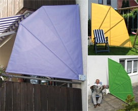 Abbildung 3 für Wandklappschirm 1000 mm (1 m x 1 m)