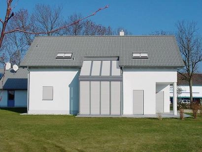 Bubendorff Wintergarten-Rollladen ROLAX® 1100x2000: Wintergartenrollladen aus Aluminium über 1-2 Glasfelder. Beschattung für Wintergärten oder Dachfenster.