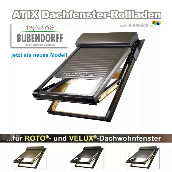 Abb.: Einzelstück Dachfensterrollladen ATIX VELUX® GPU M06 Modell 09 2016 Abb.: Einzelstück Dachfensterrollladen ATIX VELUX® GPU M06 Modell 09 2016