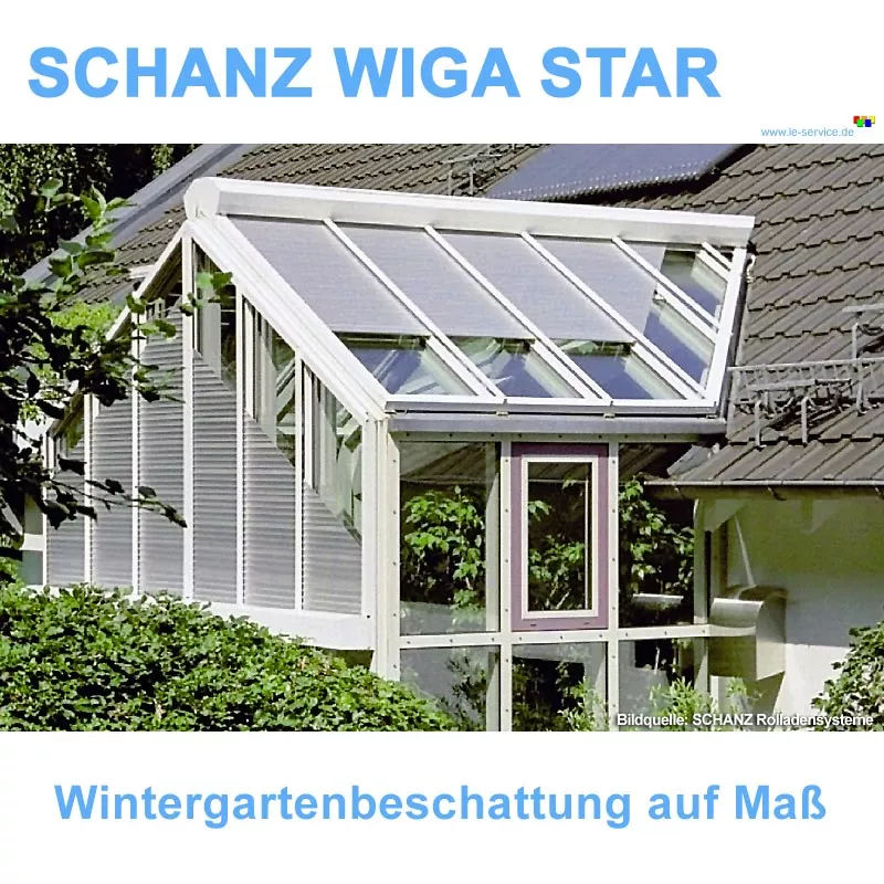 Abb.: Wintergarten-Rollladen Wiga Star