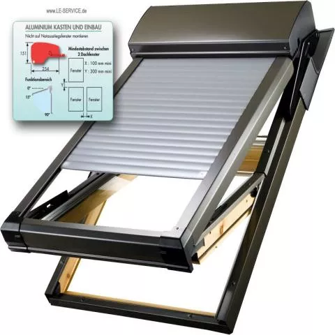 Bubendorff Dachfensterrollladen für VELUX® - ATIX® neues Modell - Detailansicht 1 Bubendorff Dachfensterrollladen für VELUX® - ATIX® neues Modell - Detailansicht 1