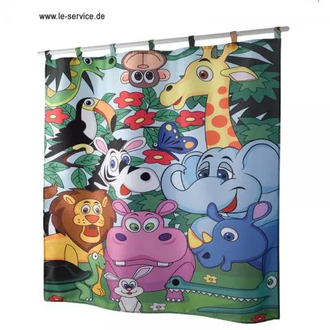rollo-rollo.de Foto-Vorhang mit Schlaufen bedruckt mit Wunschmotiv - Fotodruck - Detailansicht 2 rollo-rollo.de Foto-Vorhang mit Schlaufen bedruckt mit Wunschmotiv - Fotodruck - Detailansicht 2
