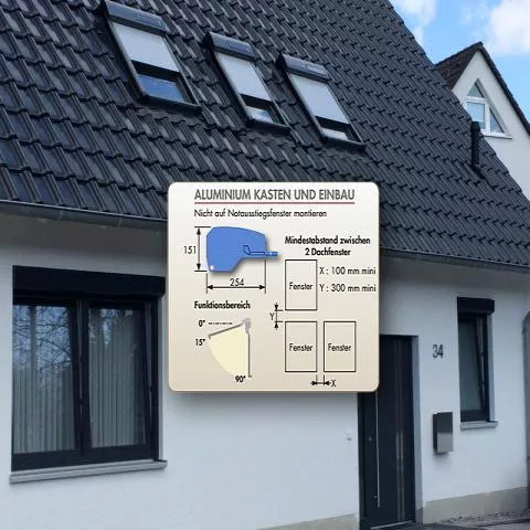 Bubendorff Dachfensterrollladen ATIX® SOLAR für ROTO® Dachfenster inkl. Solarpaket - Detailansicht 3 Bubendorff Dachfensterrollladen ATIX® SOLAR für ROTO® Dachfenster inkl. Solarpaket - Detailansicht 3