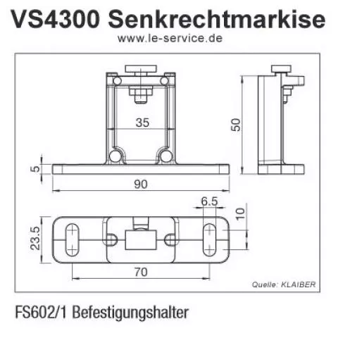 KLAIBER VERTICAL-LIGHT VS4300-R und VS 4300-E - Detailansicht 3