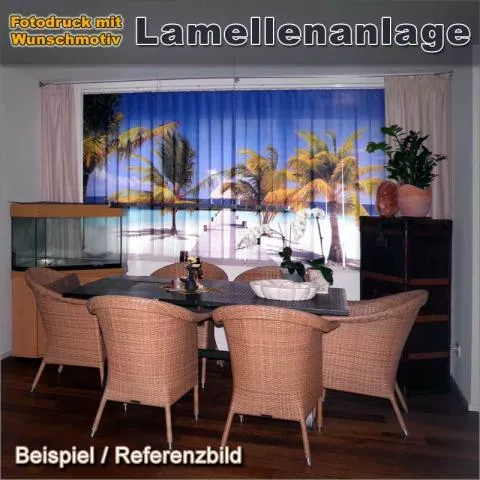 rollo-rollo.de Foto-Jalousie Lamellenvorhang bedruckt mit Wunschbild - Fotodruck - Detailansicht 1 rollo-rollo.de Foto-Jalousie Lamellenvorhang bedruckt mit Wunschbild - Fotodruck - Detailansicht 1