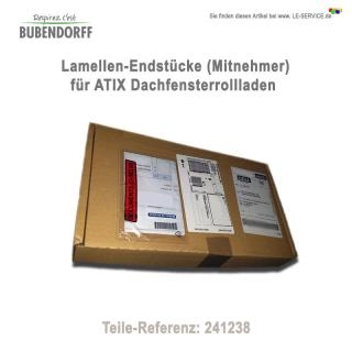 Abb. 3: 50 Lamellen-Endstücke ATIX Rollladen - Ref 241238 Artikelbild: 3: 50 Lamellen-Endstücke ATIX Rollladen - Ref 241238