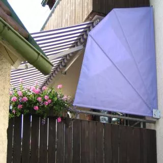 Artikelbild: 1: Wandklappschirm 1750 mm (1,75 x 1,75 m)