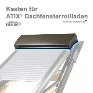 Kasten mit Federwelle ATIX Dachfensterrollladen - Ref 209000 Leerer, oberer Rollladenkasten...