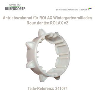 Bubendorff Antriebszahnrad ROLAX Wintergartenrollladen - Ref 241074 Antriebszahnrad für Bubendorff Wintergartenrollladen ROLAX v2 | Teilereferenz 241074 Bubendorff Antriebszahnrad ROLAX Wintergartenrollladen - Ref 241074 Antriebszahnrad für Bubendorff Wintergartenrollladen ROLAX v2 | Teilereferenz 241074