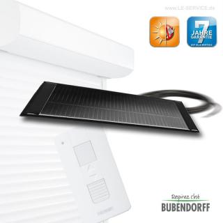 Bubendorff Solar-Modul mit 3m Anschlusskabel - Verlängerung für separate Montage Separat installierbares Solarpaneel für Bubendorff iD1 bzw. ID2 Solar Rollladen inkl 3 m Kabel & Wandhalterung  Bubendorff Solar-Modul mit 3m Anschlusskabel - Verlängerung für separate Montage Separat installierbares Solarpaneel für Bubendorff iD1 bzw. ID2 Solar Rollladen inkl 3 m Kabel & Wandhalterung