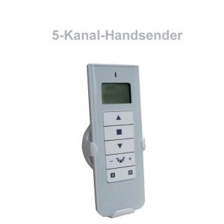 Zusätzlicher 5-Kanal-Handsender für KOMPAKT-Rollladen Zusätzlicher Handsender für KOMPAKT Rollladen C12, C14 und C16 Zusätzlicher 5-Kanal-Handsender für KOMPAKT-Rollladen Zusätzlicher Handsender für KOMPAKT Rollladen C12, C14 und C16