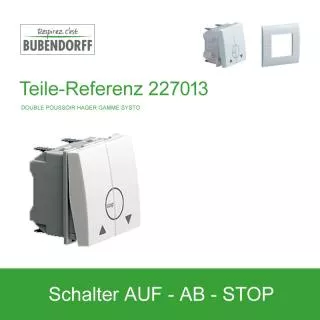 Auf-Ab Schalter ROLAX Wintergartenrollladen - Ref 227013 Auf- / Ab- / Stop Schalter fü...