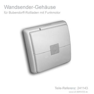 Bubendorff Wandsender-Gehäuse für Bubendorff Rollladen vor 2010 - Ref 241143 Kunststoff Gehäuse für den Funk Wandsender Wandtaster zu Bubendorff Rollladensystemen ATIX, ID