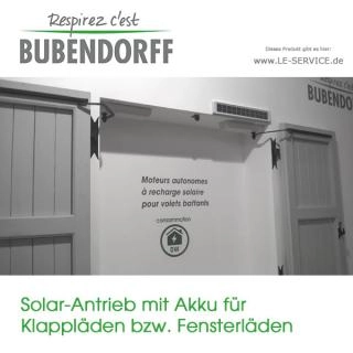 Artikelbild: 1: Solarbetriebener Antrieb für Fensterladen und Klappläden ID3