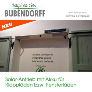 Artikelbild: 2: Solarbetriebener Antrieb für Fensterladen und Klappläden ID3