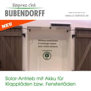 Artikelbild: 5: Solarbetriebener Antrieb für Fensterladen und Klappläden ID3