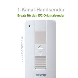 Ersatz für Original-Handsender ID2 Rollladen (ab Bj. 2010) Ersatz für den Original-Hands...