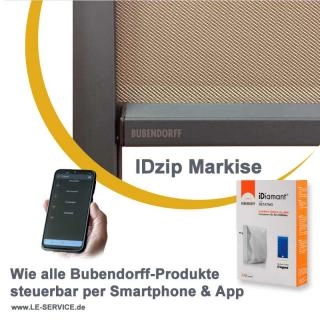 Abb. 3: IDzip Solar Senkrechtmarkise mit Laufschienen Artikelbild: 3: IDzip Solar Senkrechtmarkise mit Laufschienen