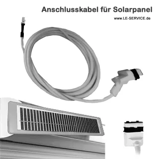 Anschlusskabel Solarpanel 1m an ID SOLAR Rollladen - Ref 241043 Anschlusskabel Solarpanel

P...