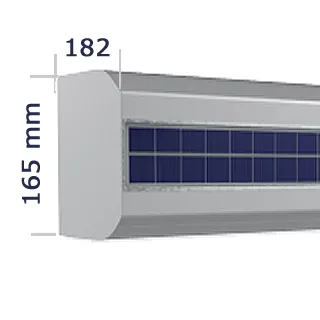 Artikelbild: 4: ID3 Vorbaurollladen Alu DP368 Solar oder Hybrid