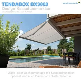 Abb. 3: TENDABOX BX3000 Design-Kassettenmarkise mit Elektroantrieb Artikelbild: 3: TENDABOX BX3000 Design-Kassettenmarkise mit Elektroantrieb