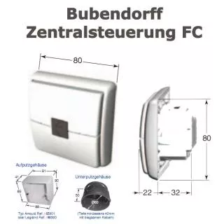 Zentralschalter Zentralsteuerung FC Ref 227002 Zentralgruppensteuerung / Zent...