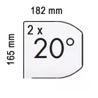 Bild für Typ C16 (H x T = 165 x 182 mm) vergrössern...