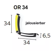 Alu OR34 (jalousierbar)