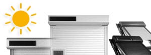 Vorbaurollladen mit Solar Vorbaurollladen mit Solar