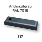 Farbe Anthrazit 117 RAL 7016 Farbe Anthrazit 117 RAL 7016
