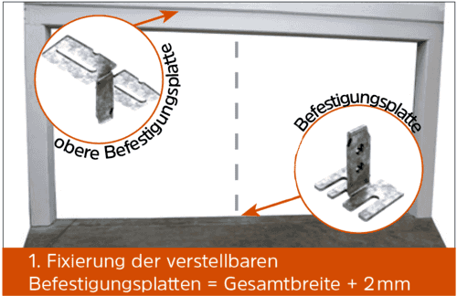 Bubendorff Multisystem befestigen