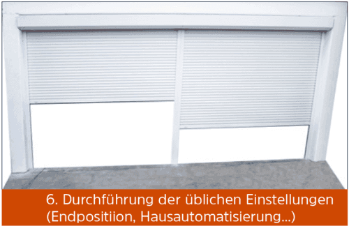 Bubendorff Multisystem Einstellungen nach der Montage