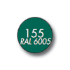 Vorbaurollladen in der Farbe Moosgrün 155 RAL 6005 Vorbaurolladen Farbe Moosgrün 155 RAL 6005