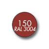 Solarrollladen in der Farbe Purpurrot 150 RAL 3004 Rollladen-Farbe Purpurrot 150 RAL 3004
