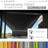 LEINER Schmalmarkise TREND VARIO VOLANT® - mit ausfahrbarem Volant
