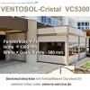 KLAIBER VENTOSOL CRISTAL VC5300 Senkrechtmarkise mit Sichtfenster