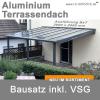 Terrassendach Bausatz Standard ECO 1 ALU VSG 8 BxH 3000 x 2000 mm